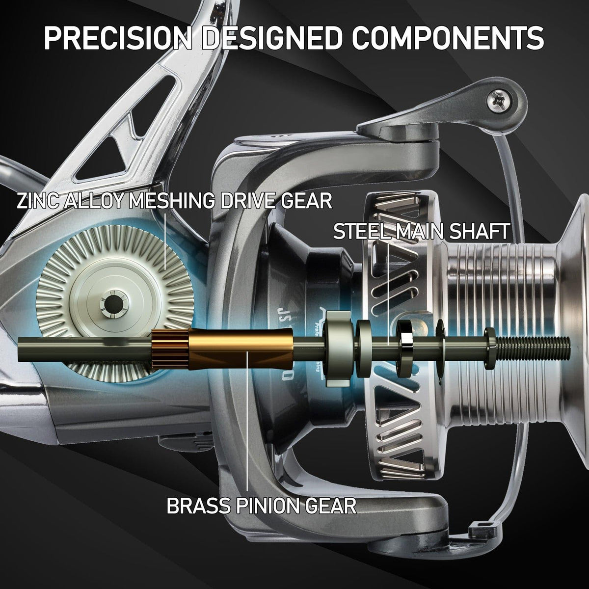 Dr.Fish JS Spinning Reel 8000/10000 - Dr.Fish Tackles