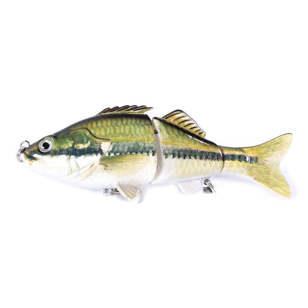 Dr.Fish 3 Jointed Fishing Lures Sinking Swimbait 10cm - Dr.Fish Tackles