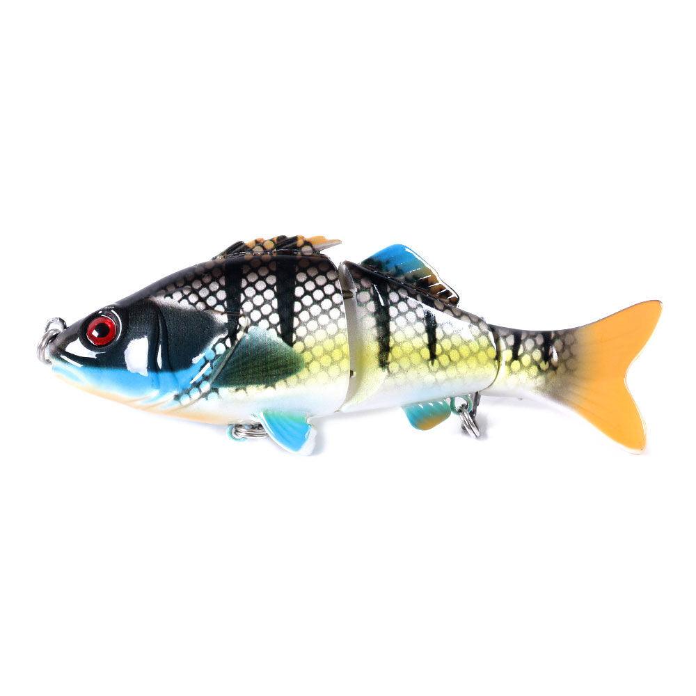 Dr.Fish 3 Jointed Fishing Lures Sinking Swimbait 10cm - Dr.Fish Tackles