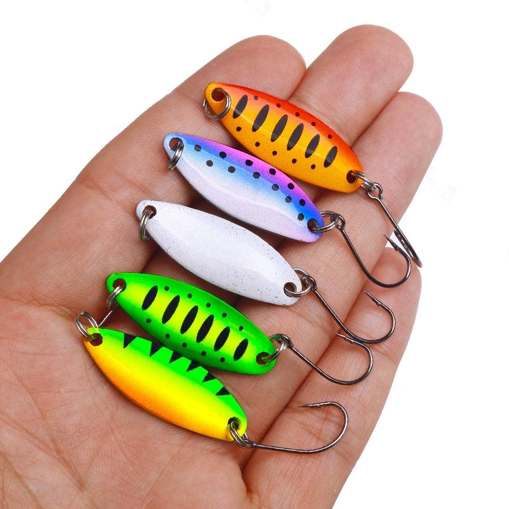 Dr.Fish 3pcs Colorful Fishing Spoon Lures 1/10oz - Dr.Fish Tackles