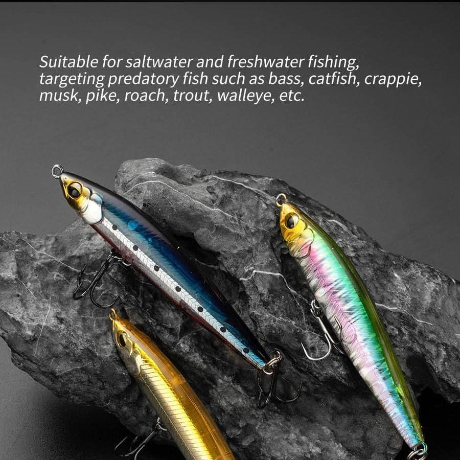 Dr.Fish Pencil Popper Lure 95mm 20g - Dr.Fish Tackles