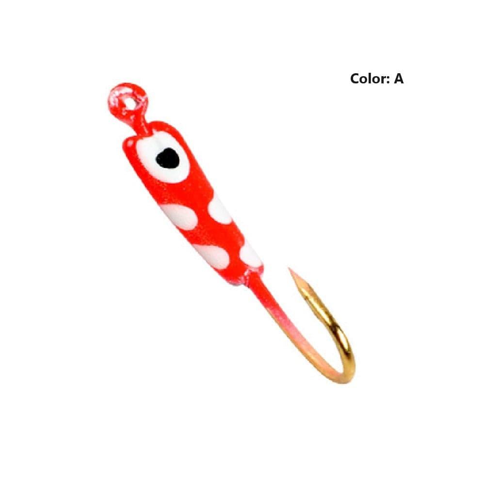 Dr.Fish 10pcs  Ice Fishing Glow Mini  Jigs 0.7g - Dr.Fish Tackles