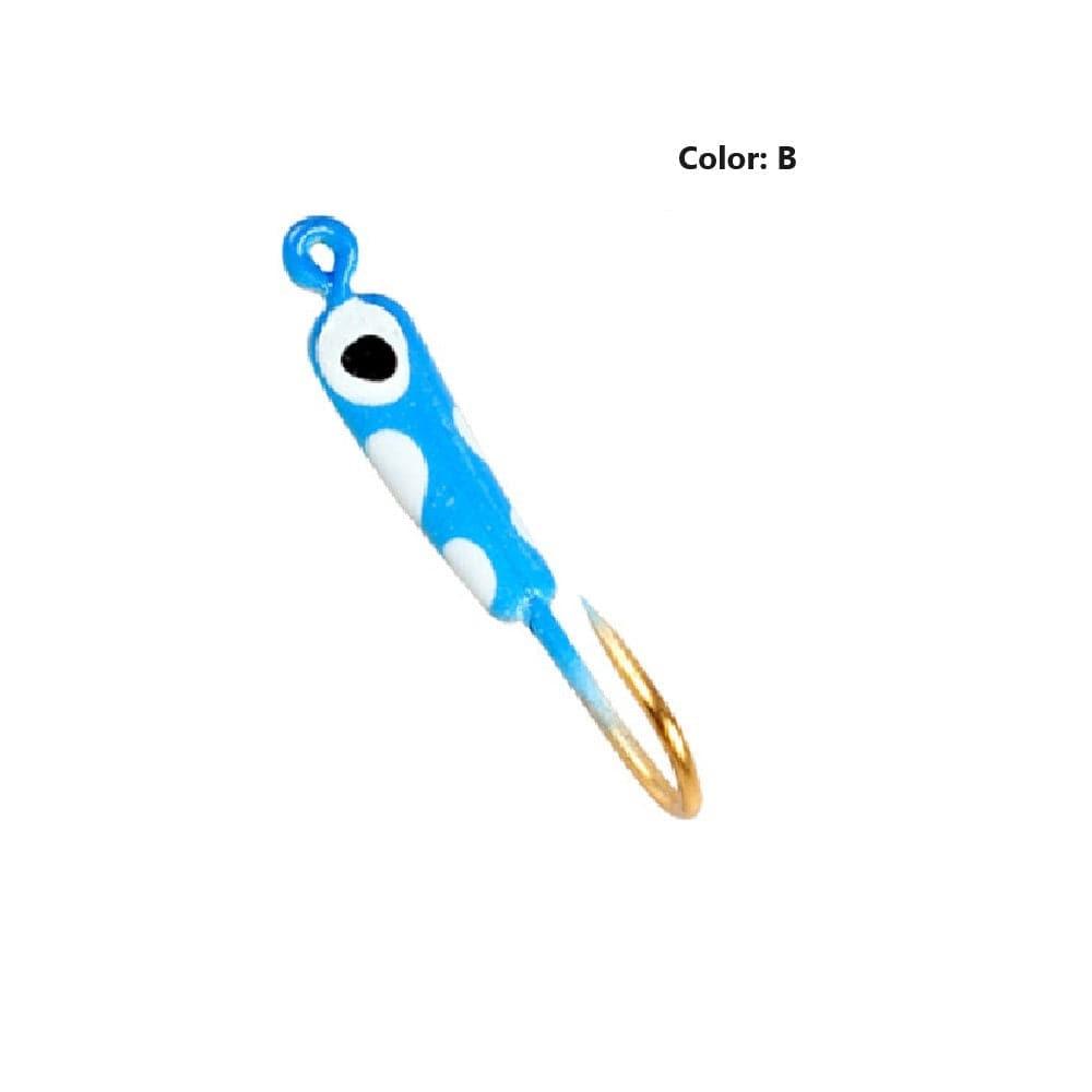 Dr.Fish 10pcs  Ice Fishing Glow Mini  Jigs 0.7g - Dr.Fish Tackles