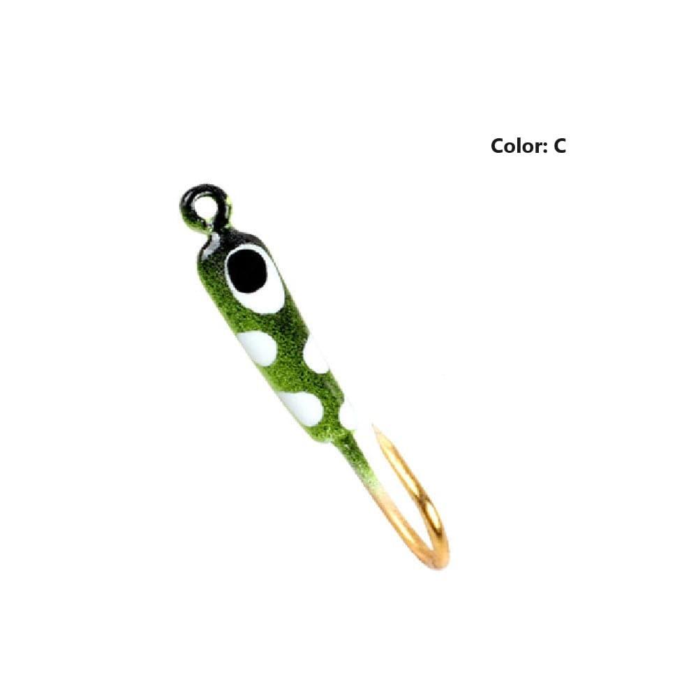 Dr.Fish 10pcs  Ice Fishing Glow Mini  Jigs 0.7g - Dr.Fish Tackles