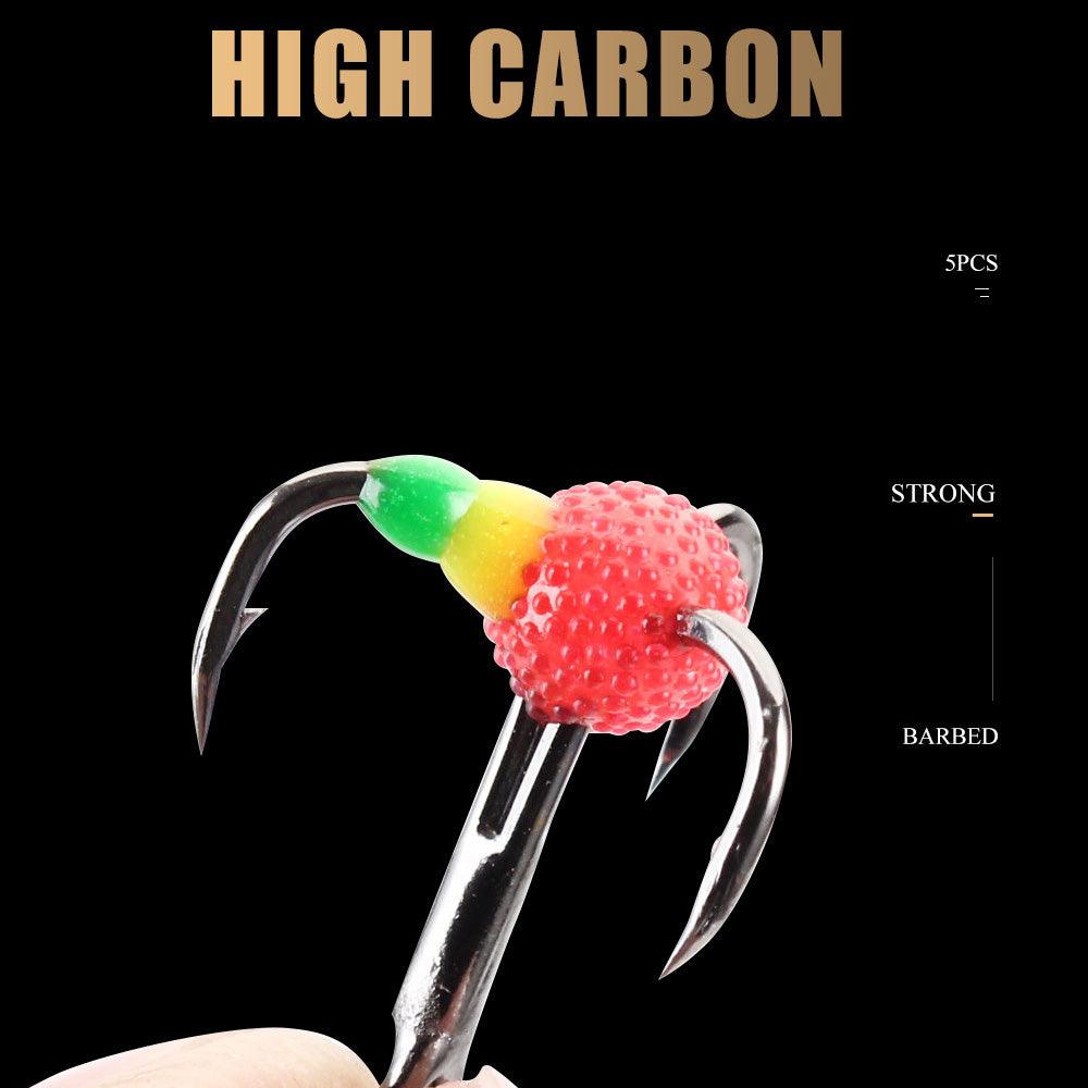 Dr.Fish 5pcs Ice Small Fishing Tackle Kit 6# 8# 10# - Dr.Fish Tackles