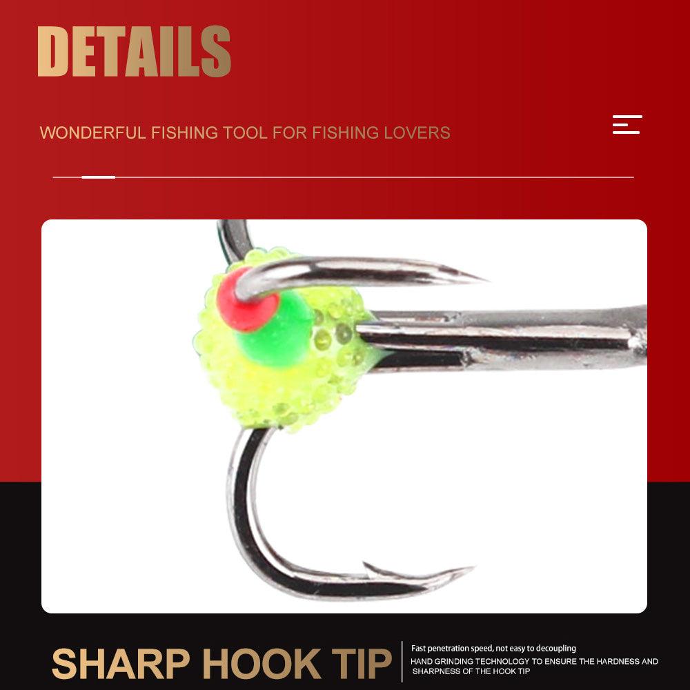 Dr.Fish 5pcs Ice Small Fishing Tackle Kit 6# 8# 10# - Dr.Fish Tackles