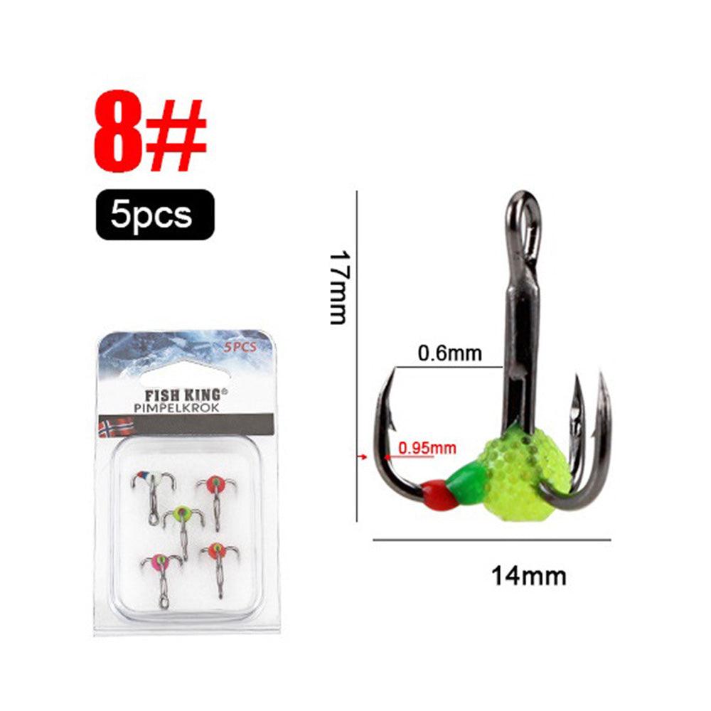 Dr.Fish 5pcs Ice Small Fishing Tackle Kit 6# 8# 10# - Dr.Fish Tackles