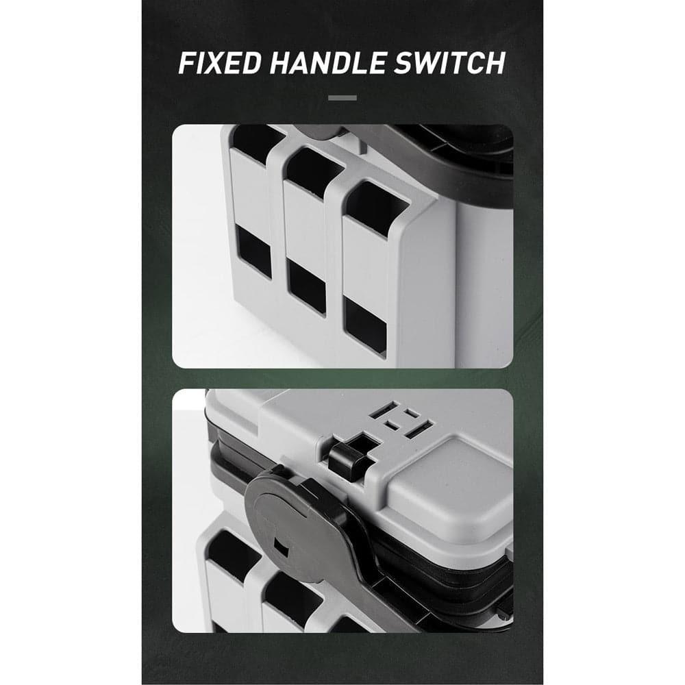 Dr.Fish Double Layer Tackle Box ( L*W*H:32*23*24cm) - Dr.Fish Tackles