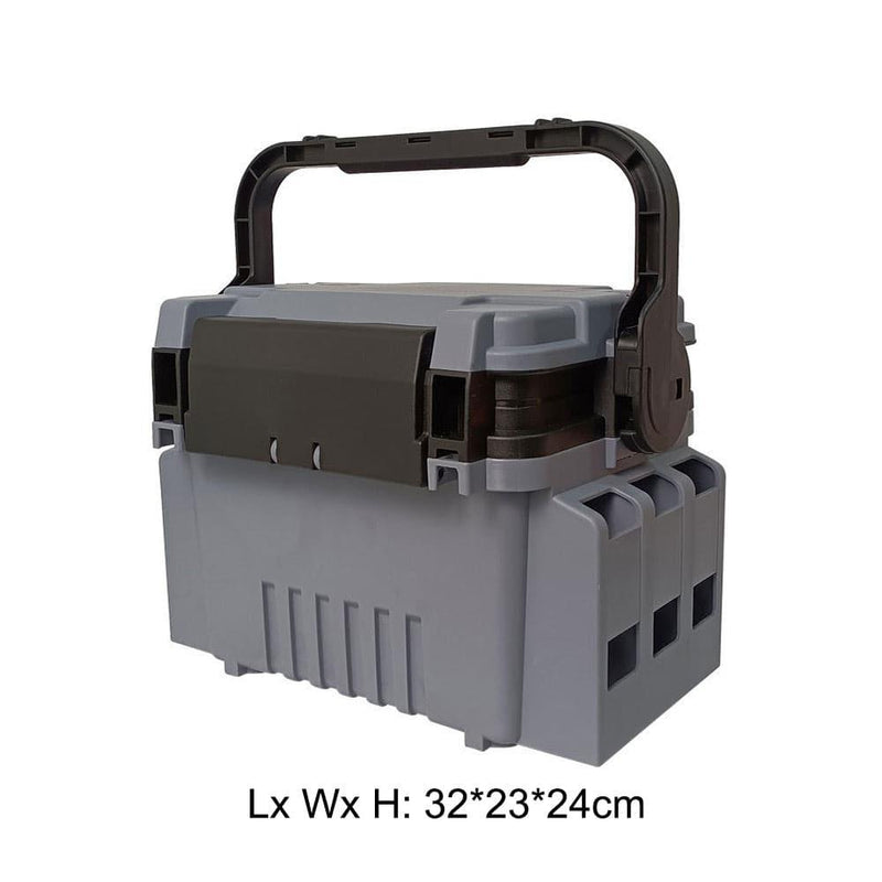 Dr.Fish Double Layer Tackle Box ( L*W*H:32*23*24cm) - Dr.Fish Tackles