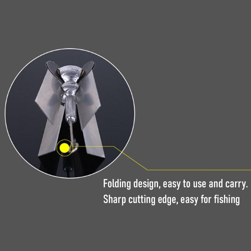 Dr.Fish Folding Water Grass Steel Knife - Dr.Fish Tackles