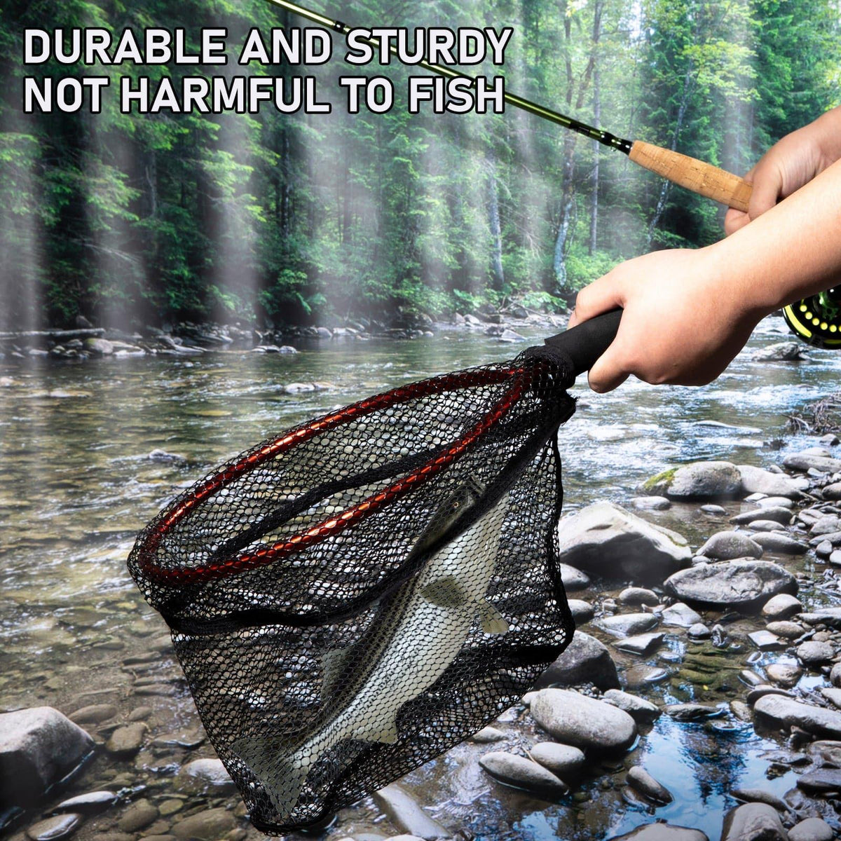 Dr.Fish Handle Landing Net - Dr.Fish Tackles