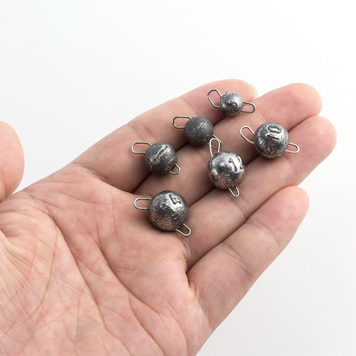 Dr.Fish 10pcs Fishing Weights Sinkers with Snaps  3/32-1//2oz - Dr.Fish Tackles