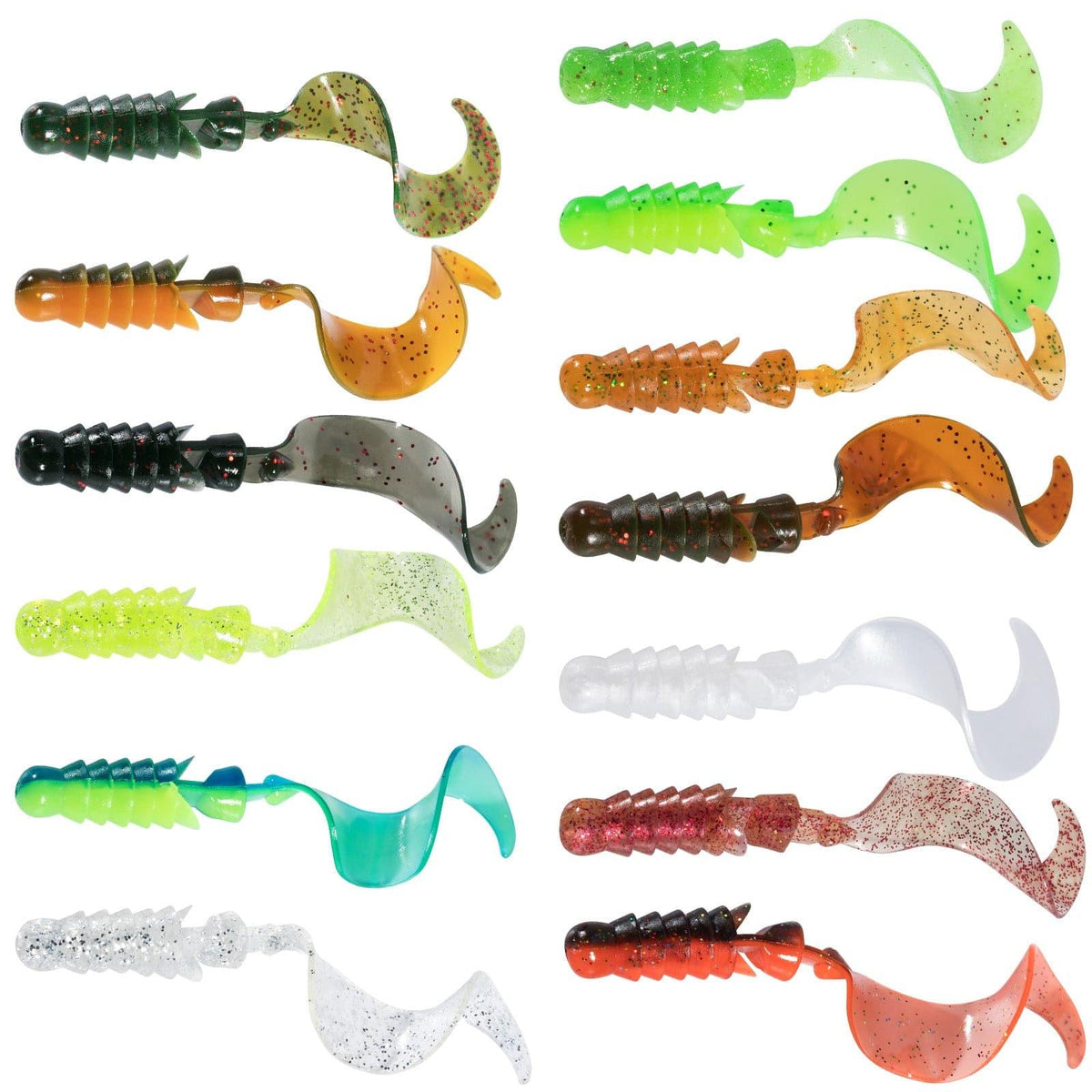 Dr.Fish 10pcs Worm Swimbaits Ribbon Tail  4-1/3‘â€?1/4oz - Dr.Fish Tackles