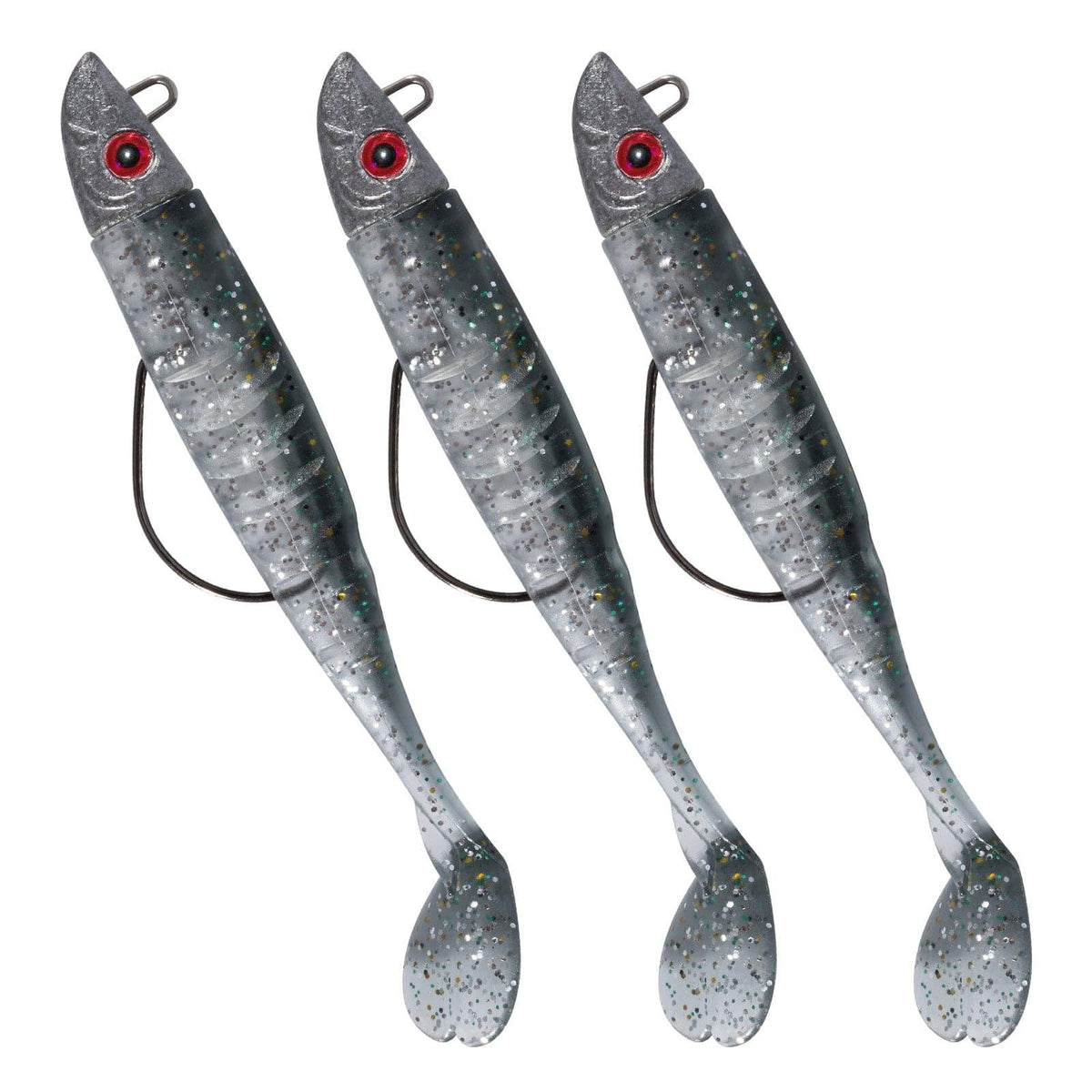 Dr.Fish 3pcs Soft Plastic Swimbait  5.11'' 0.94oz - Dr.Fish Tackles
