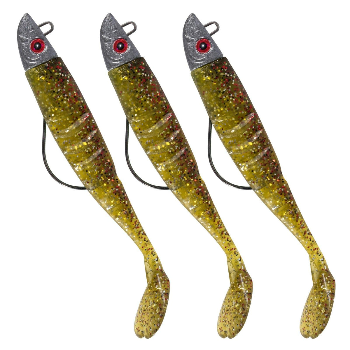 Dr.Fish 3pcs Soft Plastic Swimbait  5.11'' 0.94oz - Dr.Fish Tackles