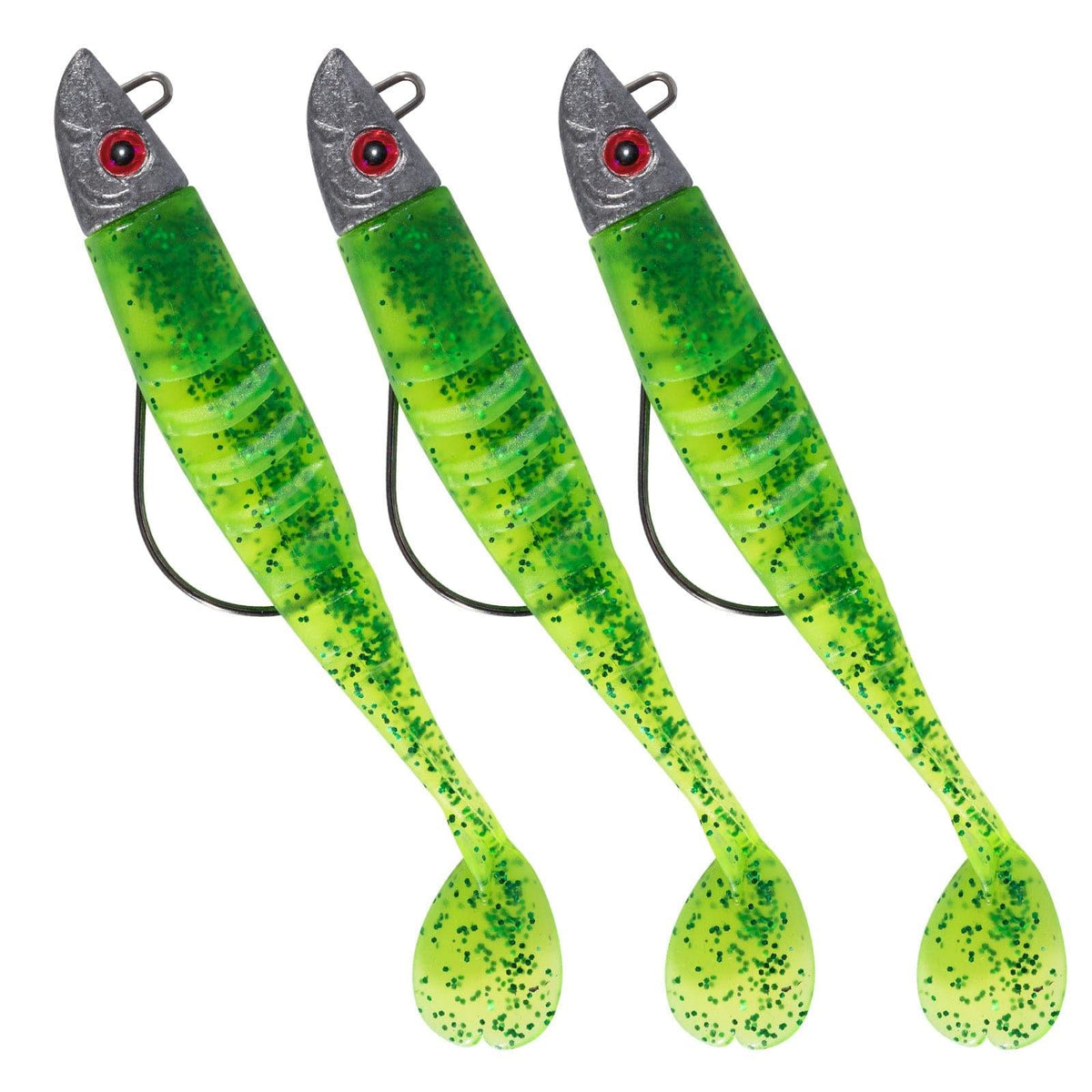 Dr.Fish 3pcs Soft Plastic Swimbait  5.11'' 0.94oz - Dr.Fish Tackles