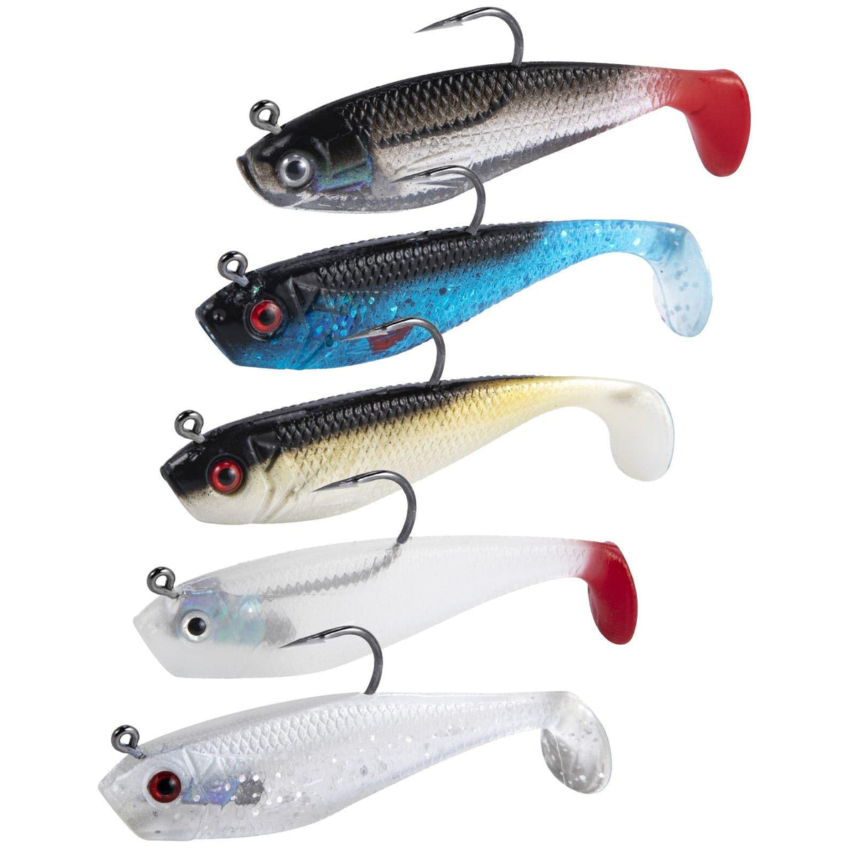 Dr.Fish 5pcs Swimbait Jig Heads 3.14" 0.33oz - Dr.Fish Tackles