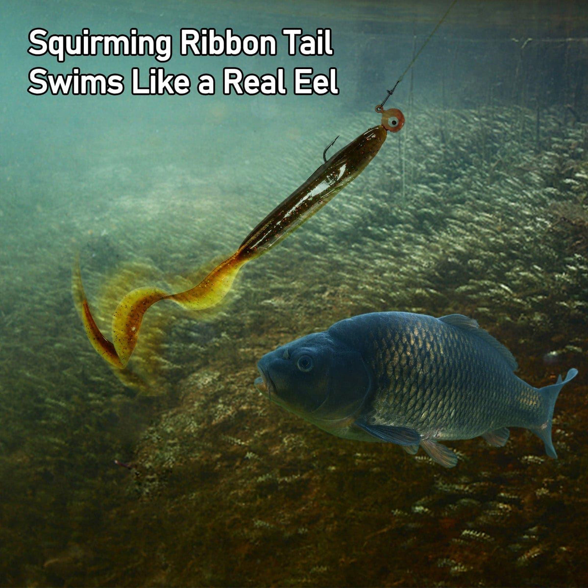 Dr.Fish 5pcs Soft Swimbaits Sand Eel 6'' 3/8oz - Dr.Fish Tackles