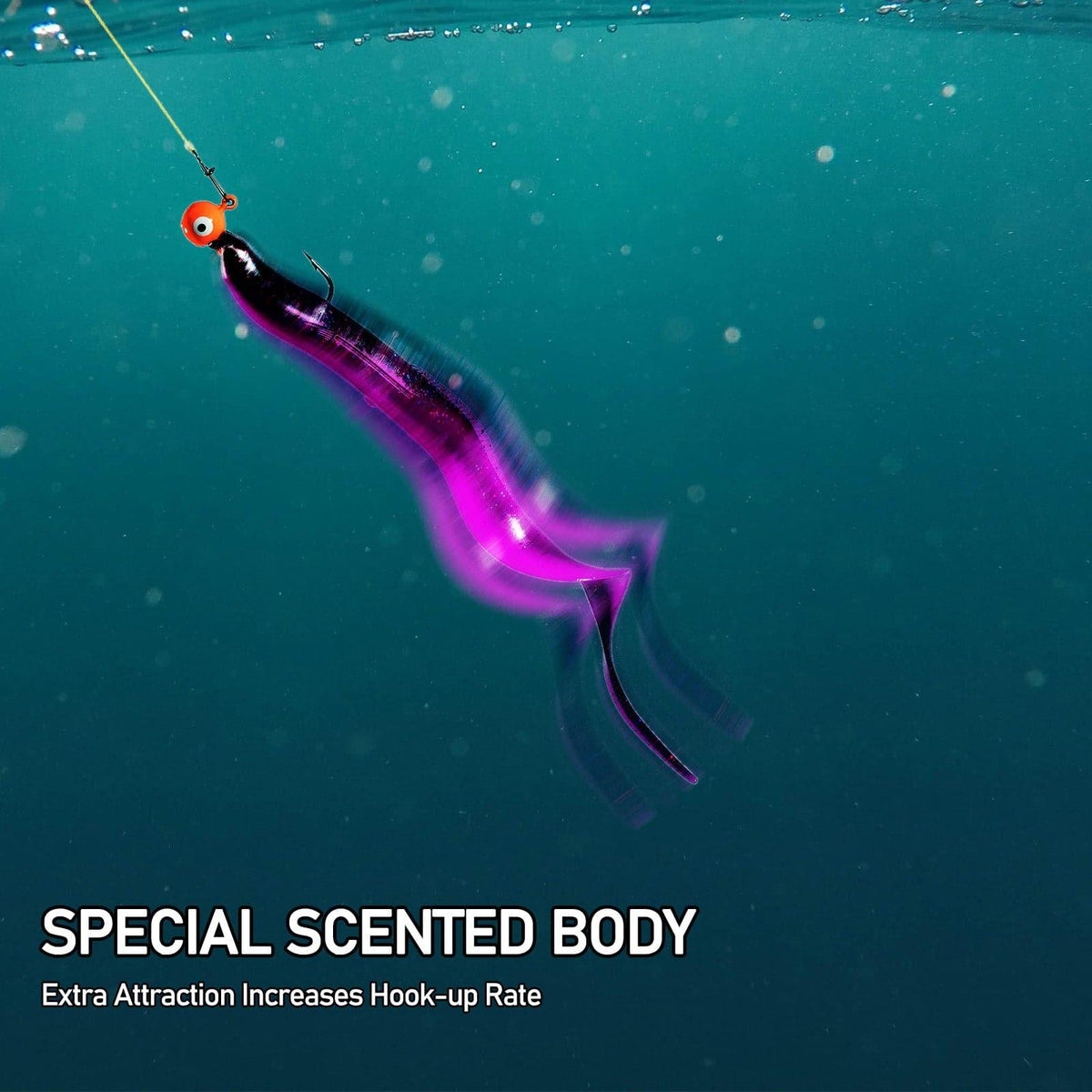 Dr.Fish 5pcs Soft Swimbaits Sand Eel 6'' 3/8oz - Dr.Fish Tackles