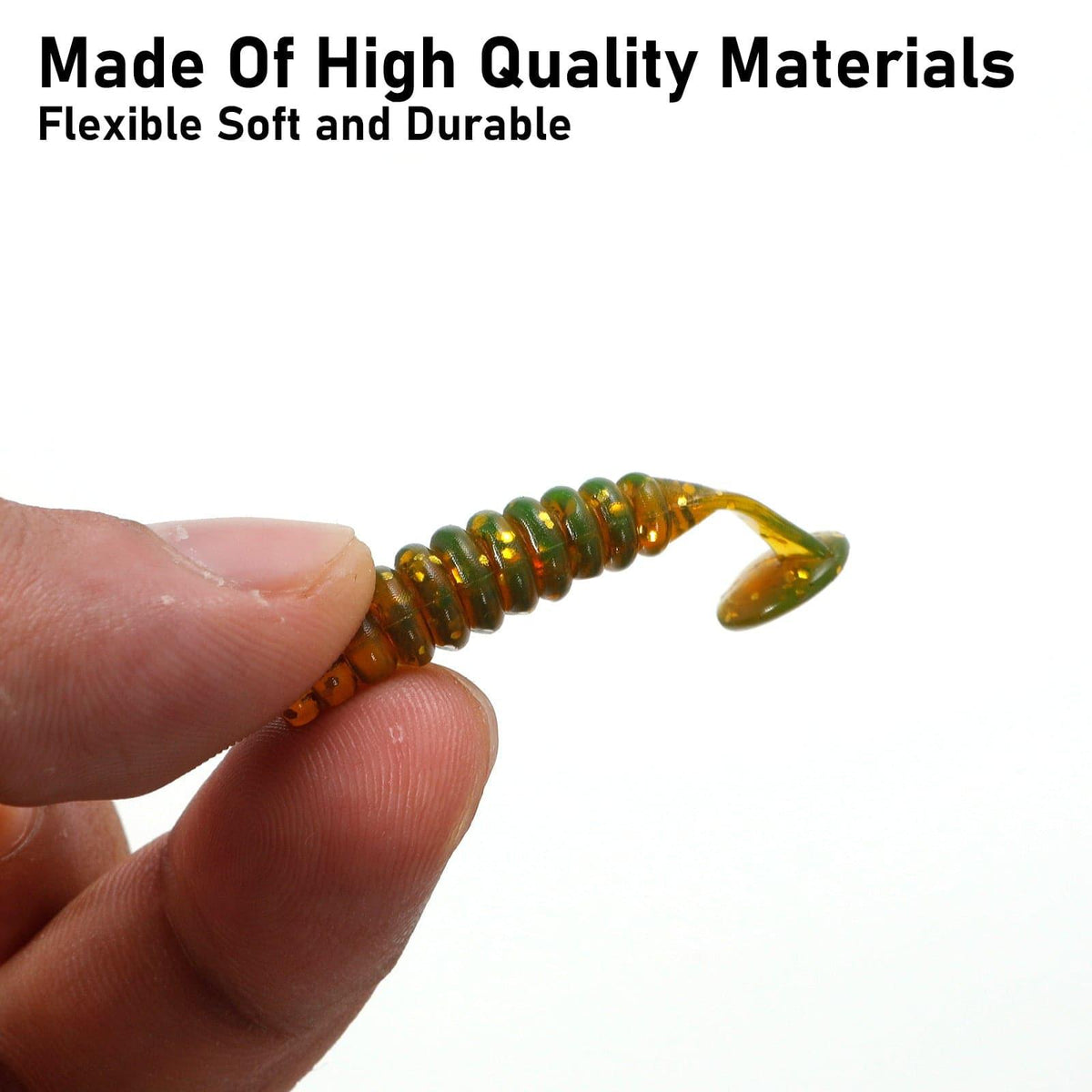 Dr.Fish 10 pcs Paddle Tail Soft Baits 1-1/2'' - Dr.Fish Tackles