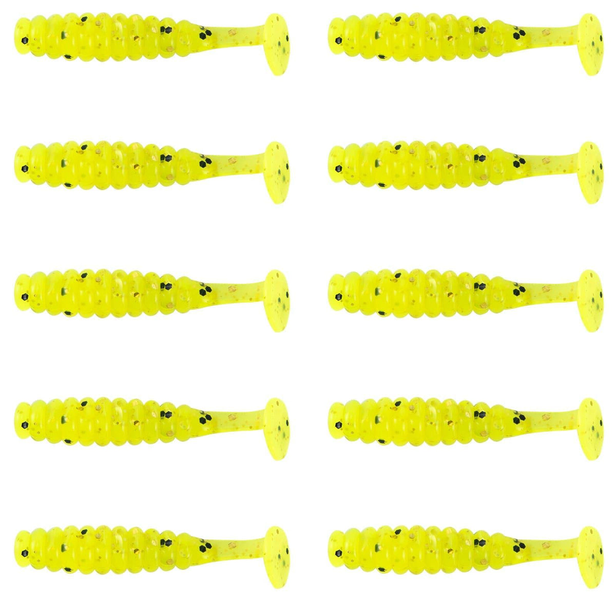Dr.Fish 10 pcs Paddle Tail Soft Baits 1-1/2'' - Dr.Fish Tackles