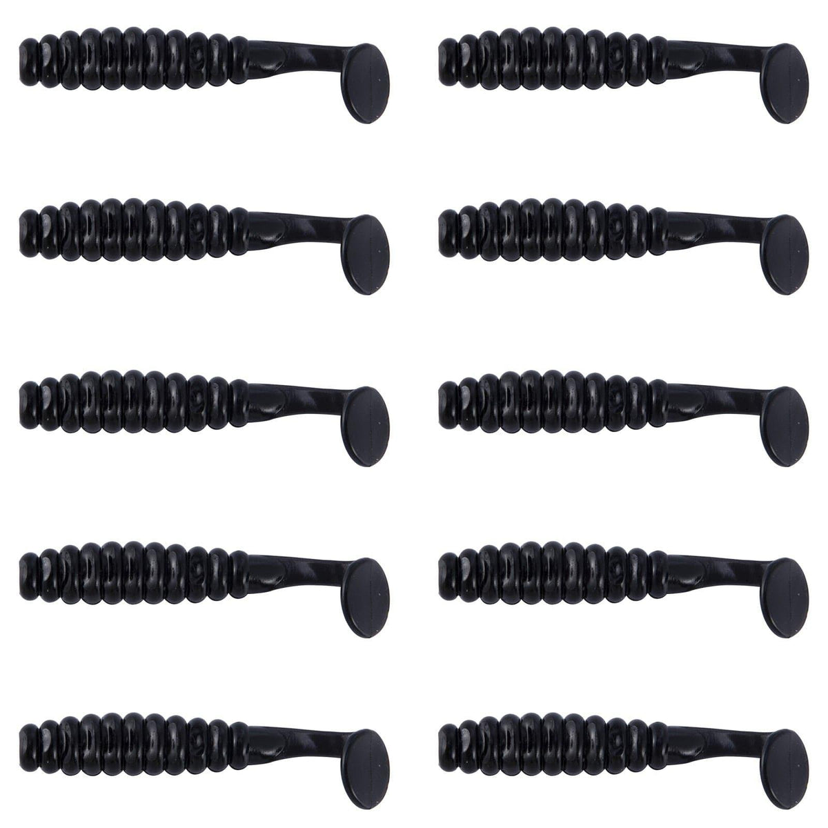 Dr.Fish 10 pcs Paddle Tail Soft Baits 1-1/2'' - Dr.Fish Tackles