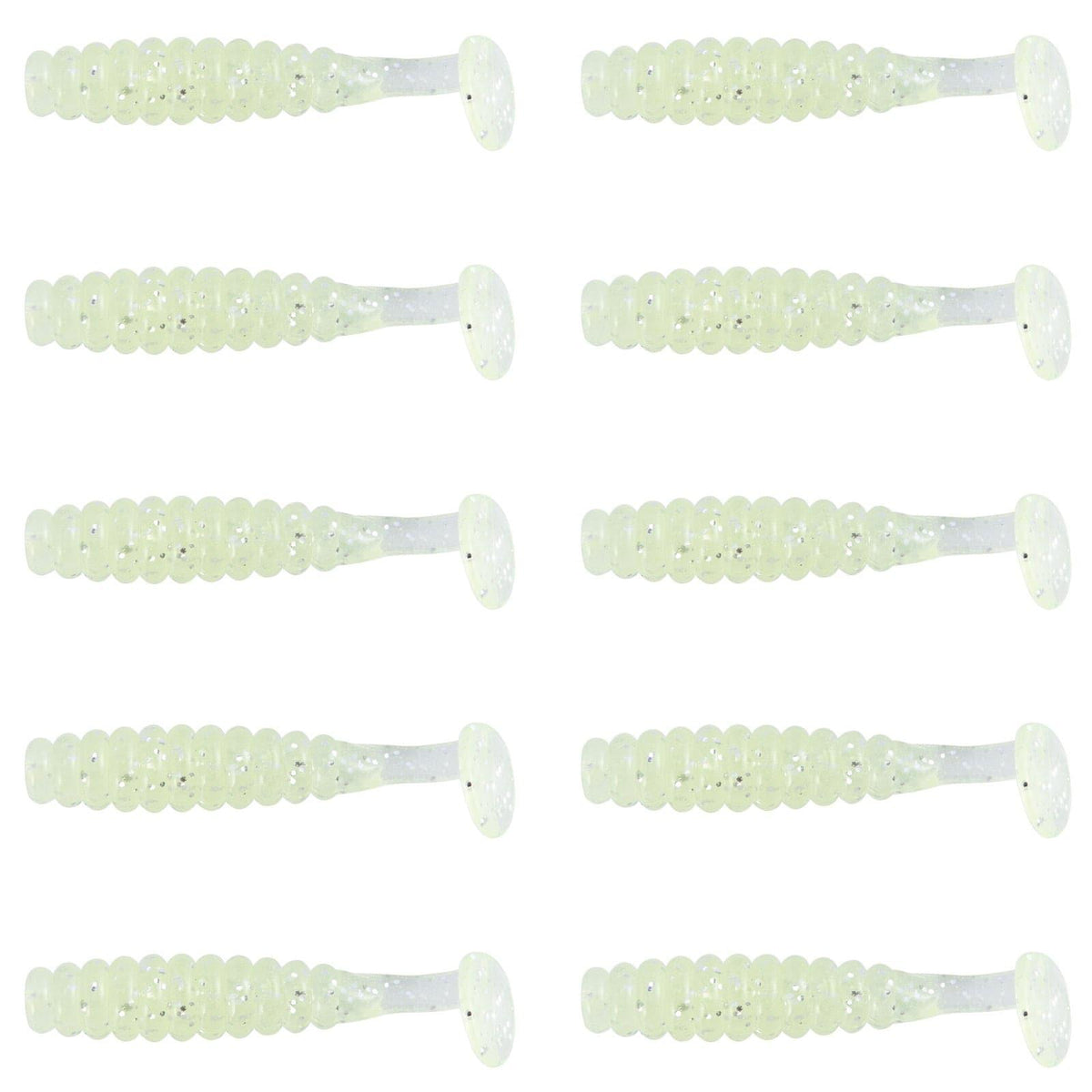 Dr.Fish 10 pcs Paddle Tail Soft Baits 1-1/2'' - Dr.Fish Tackles