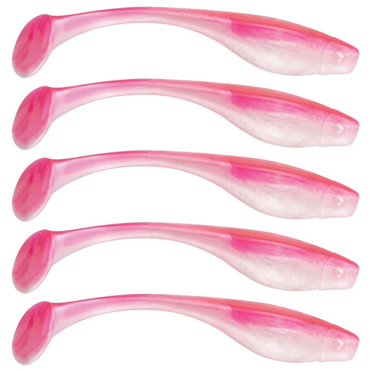 Dr.Fish 10pcs 8 Colors Flashing Glitter soft Baits 5.11'' 4oz - Dr.Fish Tackles