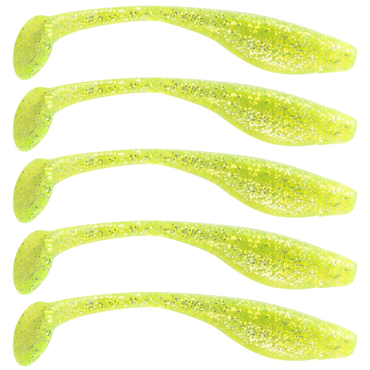 Dr.Fish 10pcs 8 Colors Flashing Glitter soft Baits 5.11'' 4oz - Dr.Fish Tackles
