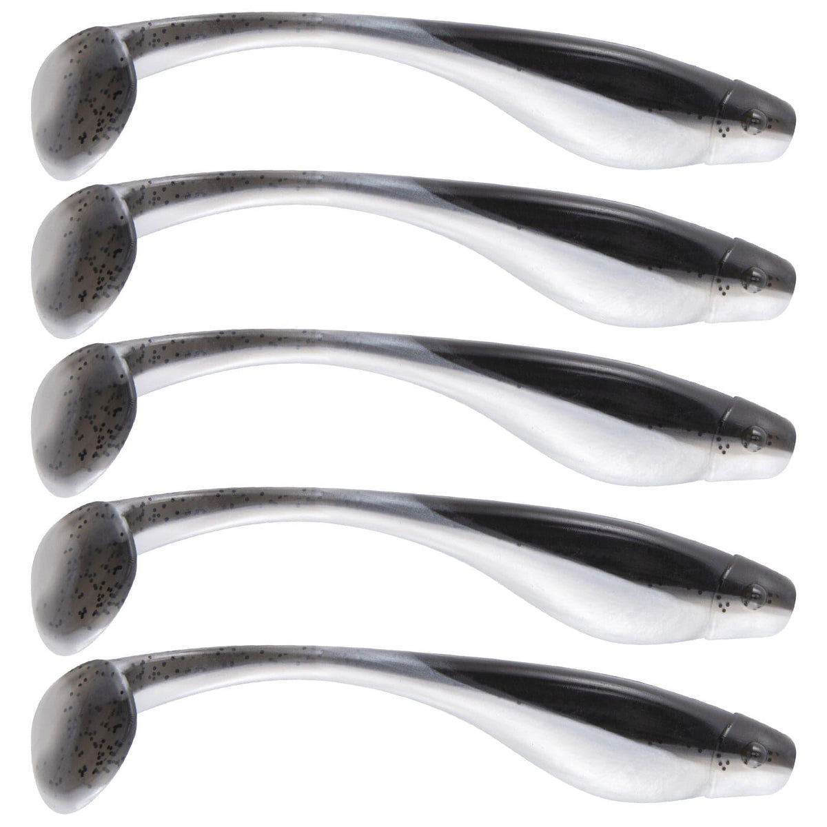 Dr.Fish 10pcs 8 Colors Flashing Glitter soft Baits 5.11'' 4oz - Dr.Fish Tackles