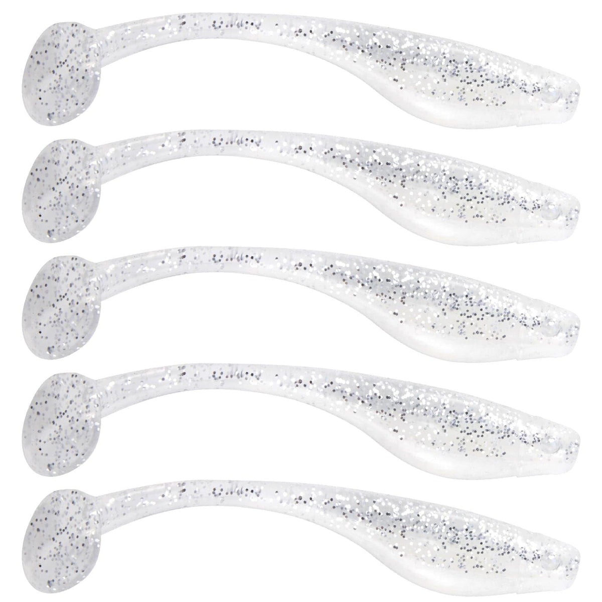 Dr.Fish 10pcs 8 Colors Flashing Glitter soft Baits 5.11'' 4oz - Dr.Fish Tackles