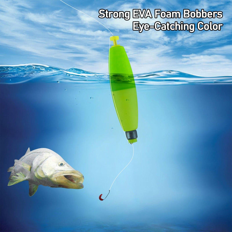 Dr.Fish 10pcs Cigar Shape Fishing Float 3/32-3/10oz,2-3.8'' - Dr.Fish Tackles
