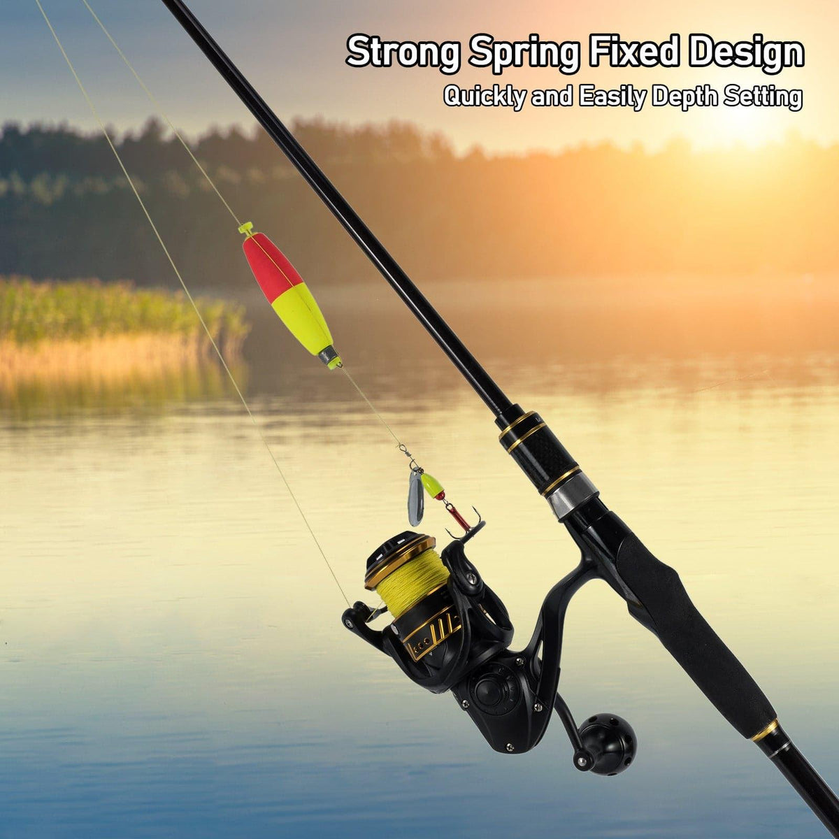 Dr.Fish 10pcs Cigar Shape Fishing Float 3/32-3/10oz,2-3.8'' - Dr.Fish Tackles