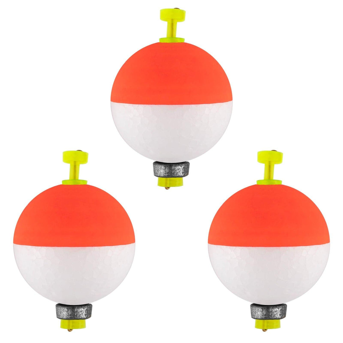 Dr.Fish 10pcs Fishing Weighted Bobbers Egg Floats 1/6-3/8oz - Dr.Fish Tackles