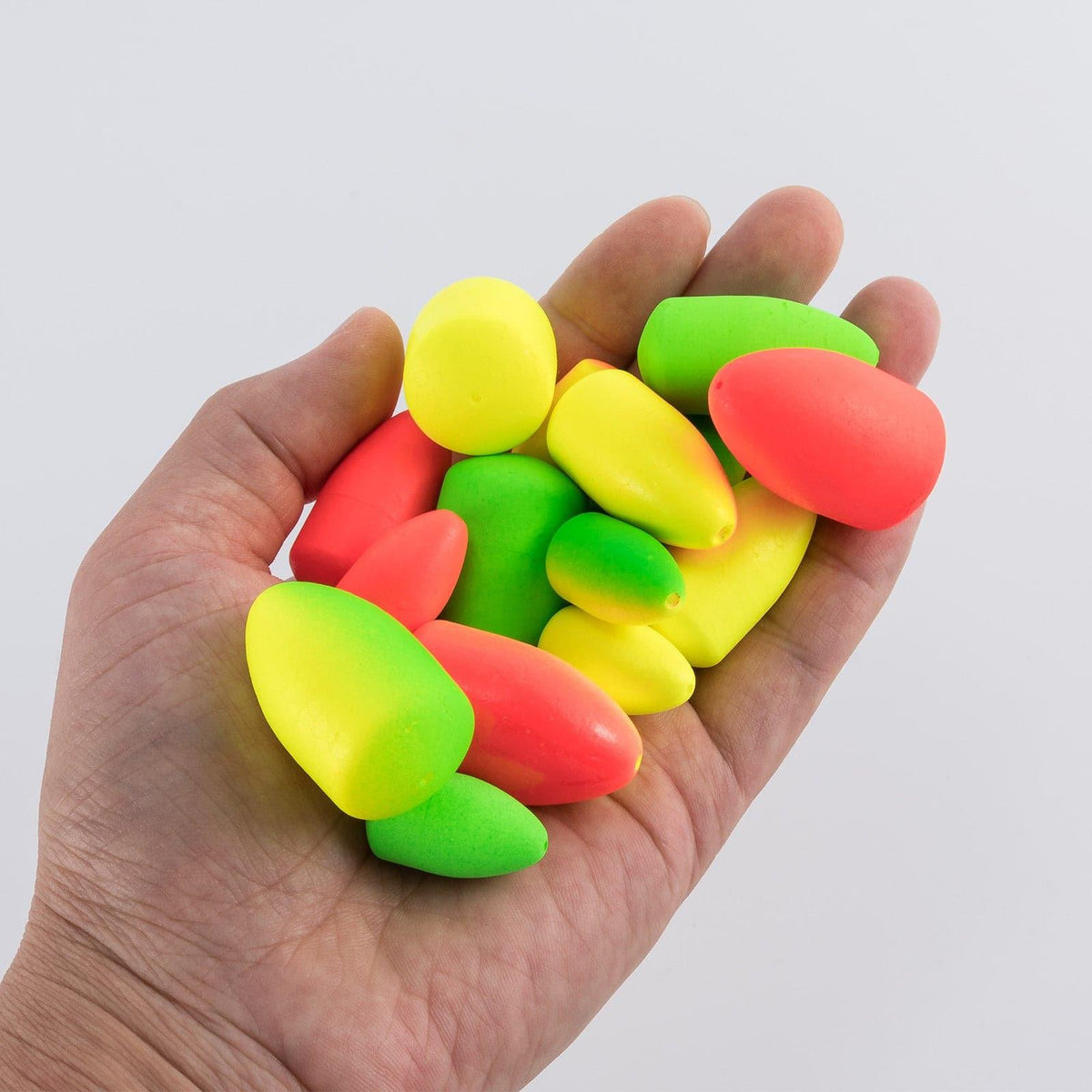 Dr.Fish 20/60pcs Bullet Foam Floats 6 Sizes - Dr.Fish Tackles