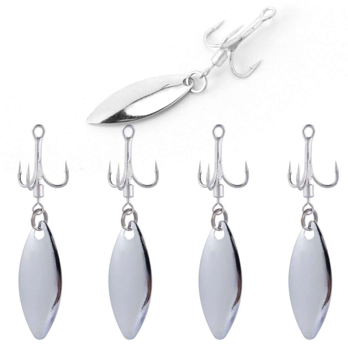 Dr.Fish10pcs Fishing Blade Spinner Hooks Fishing Lures - Dr.Fish Tackles