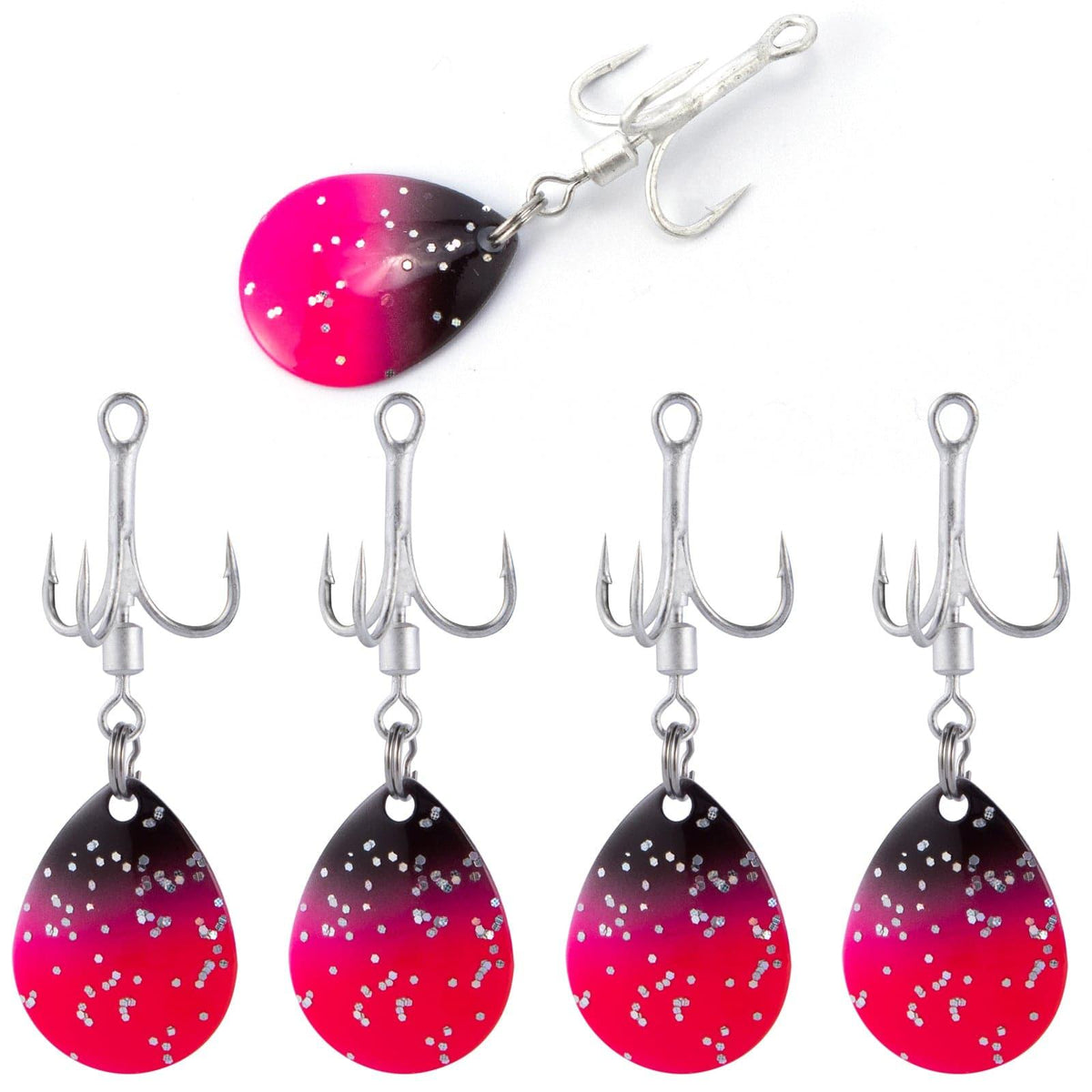 Dr.Fish10pcs Fishing Blade Spinner Hooks Fishing Lures - Dr.Fish Tackles