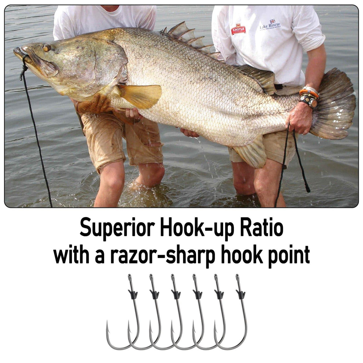 Dr.Fish 20pcs Flipping Hooks 2/0# to 4/0# - Dr.Fish Tackles