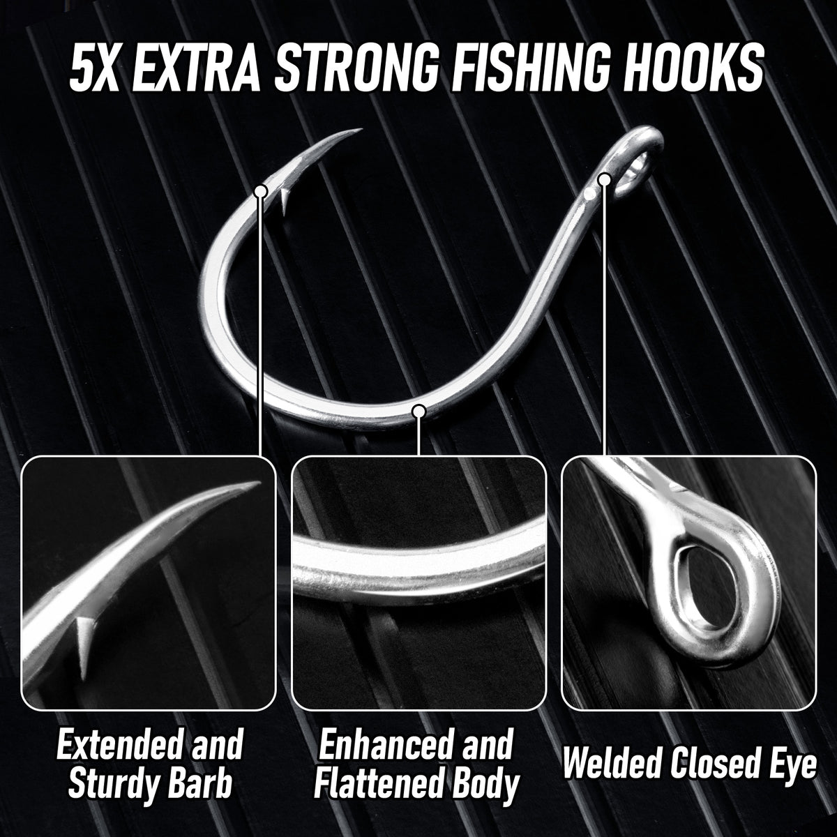 Dr.Fish Fishing Cricle Hooks