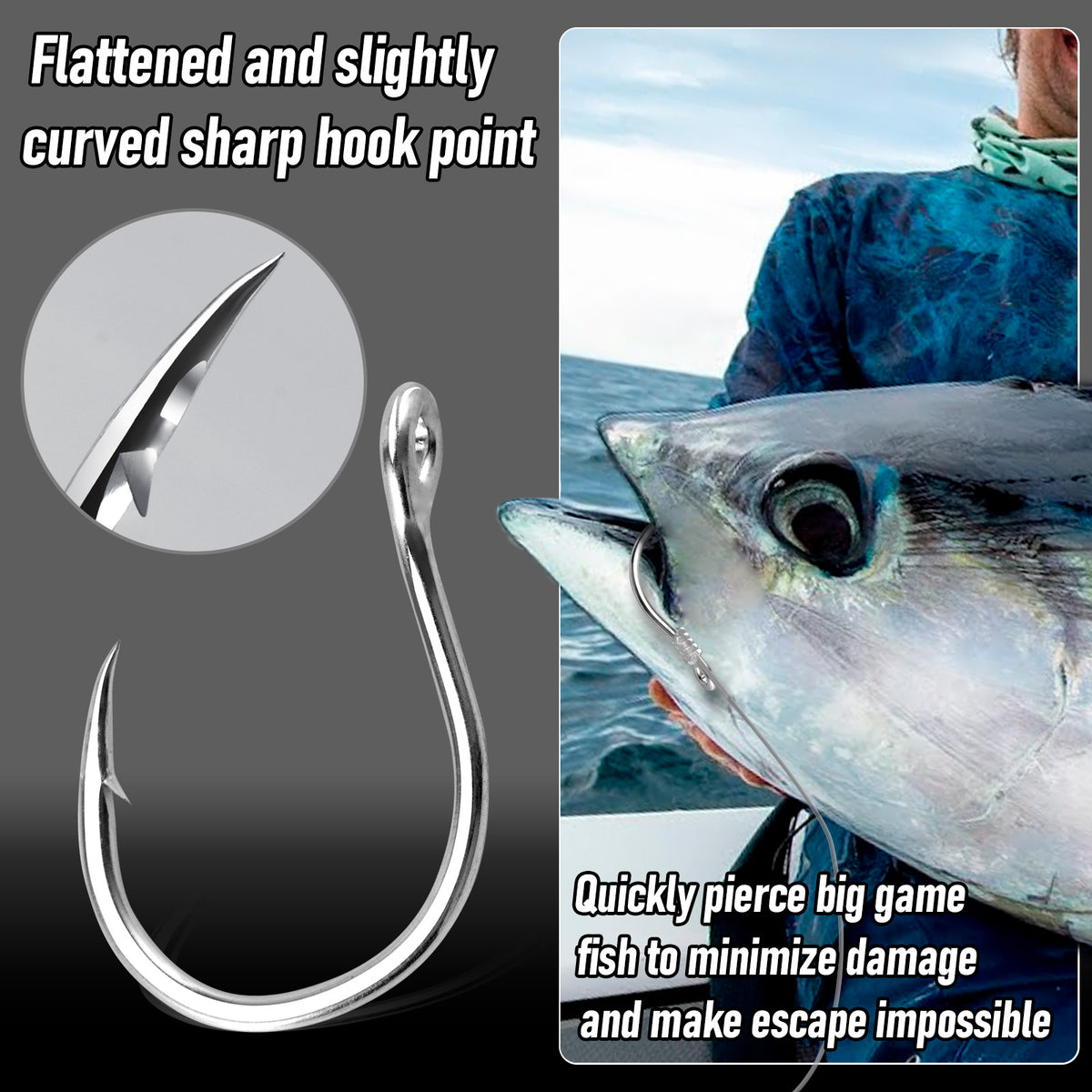 Dr.Fish Fishing Cricle Hooks