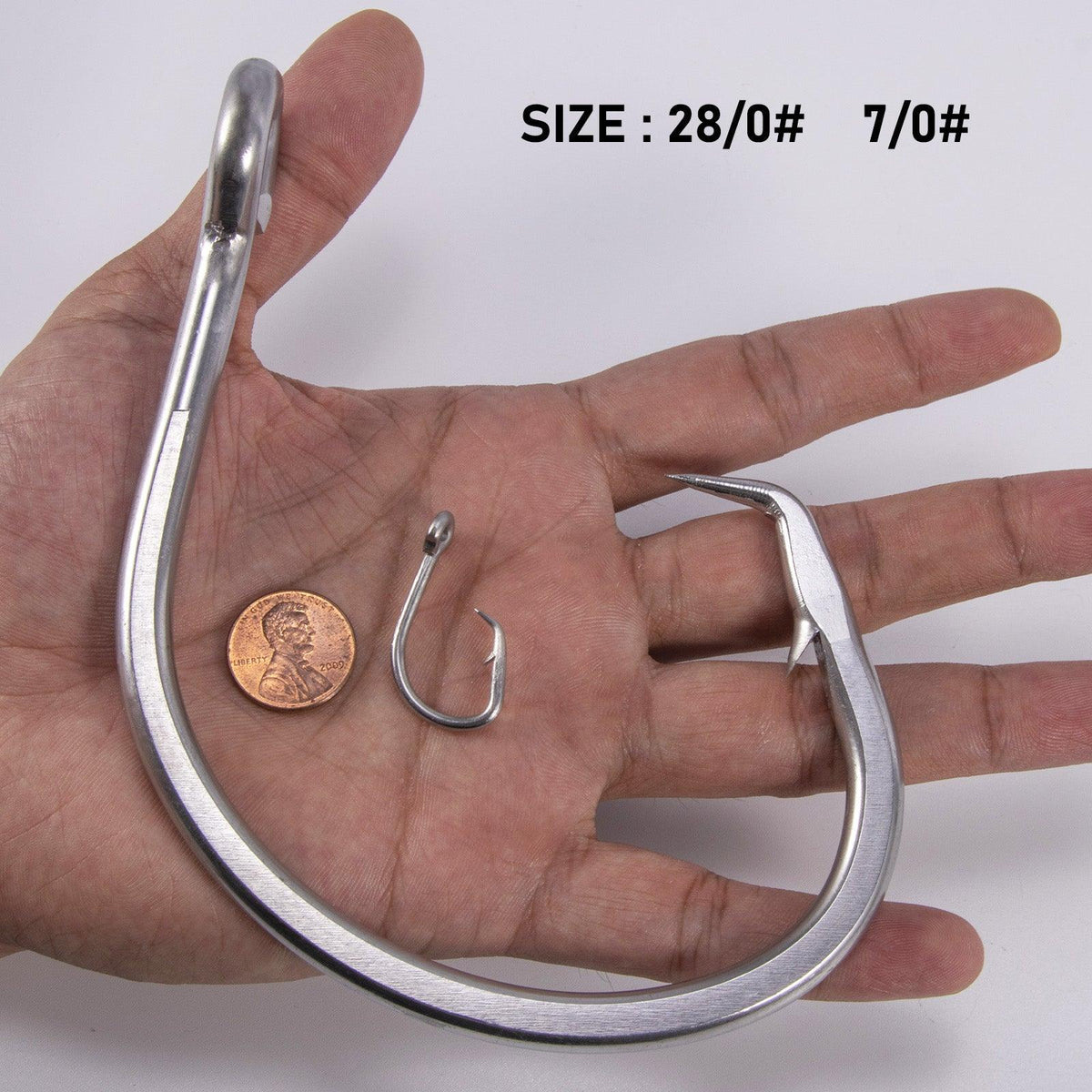 Dr.Fish Heavy Duty In-Line Hook 6/0-28/0 - Dr.Fish Tackles