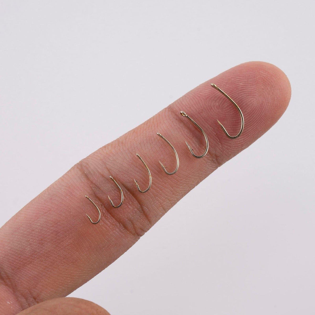 Dr.Fish 100pcs  Gold/Silver Fly Tying HooK #12-#22 - Dr.Fish Tackles