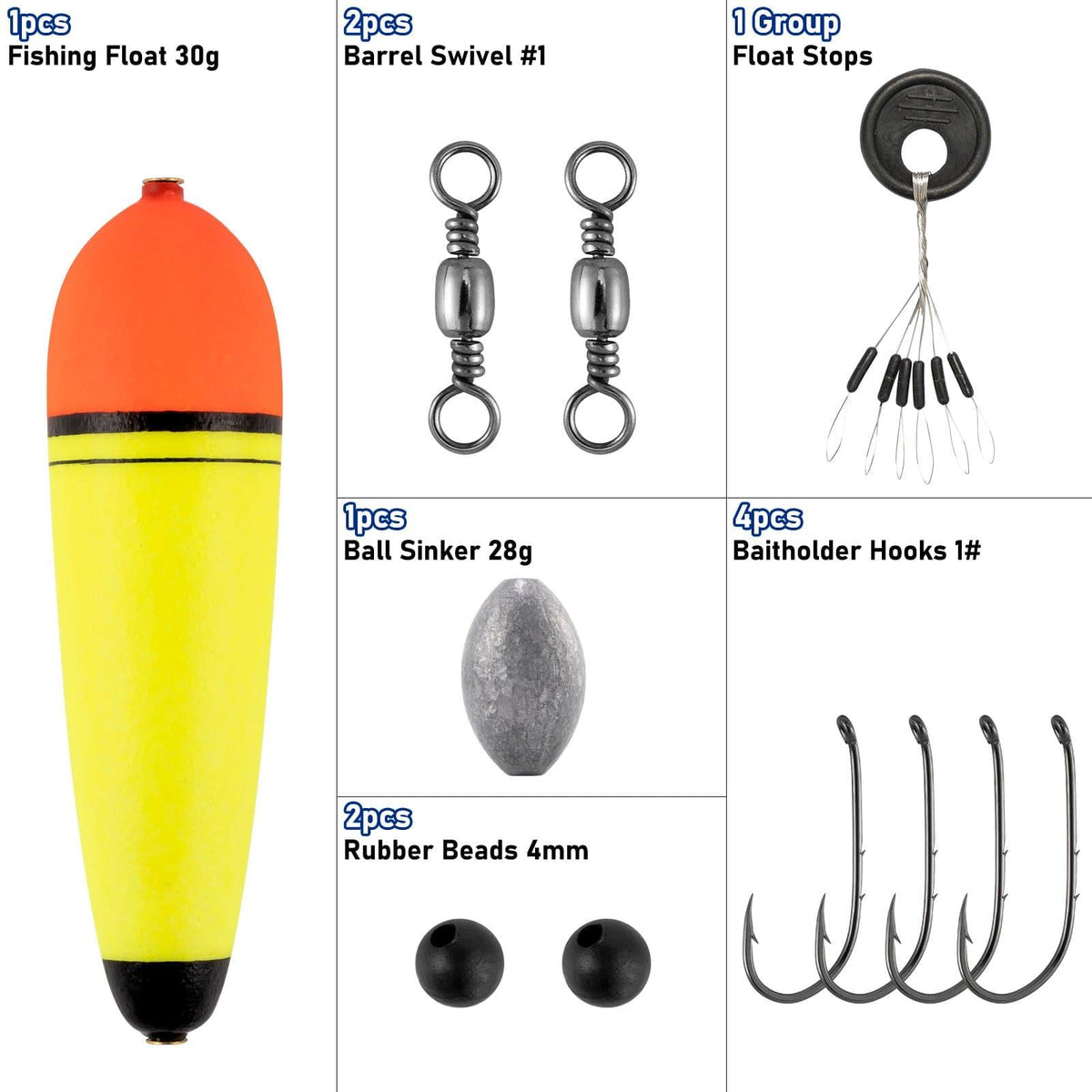 Dr.Fish 30g Mackerel Fishing Float Set - Dr.Fish Tackles