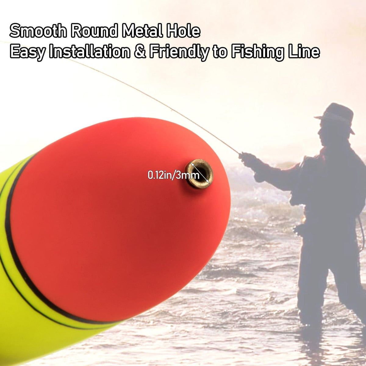 Dr.Fish EVA Foam Fishing Slider Floats 1.06-4.23oz - Dr.Fish Tackles