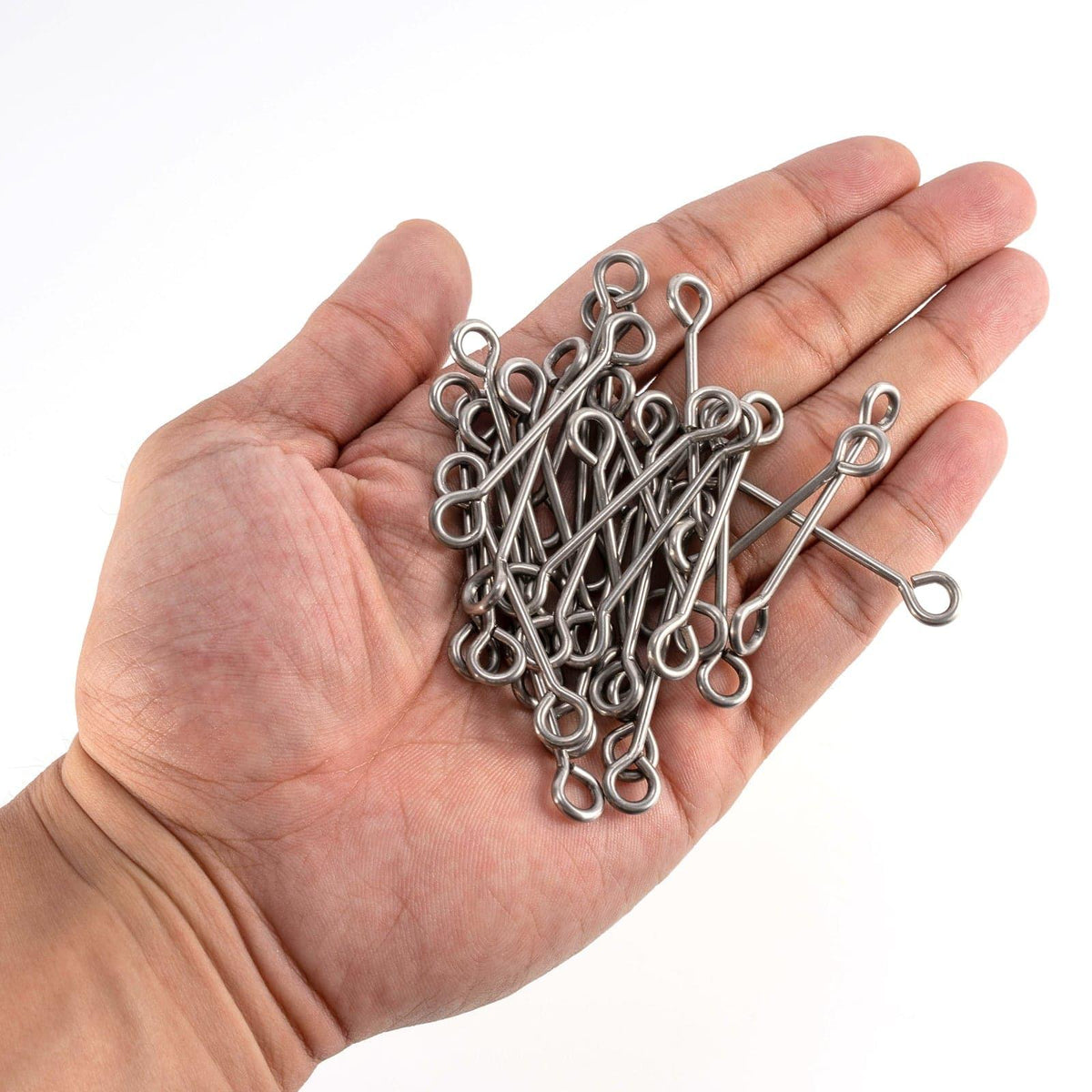 Dr.Fish 20/30/100 pcs Longtail Lead Loop Wires   2''  4'' - Dr.Fish Tackles