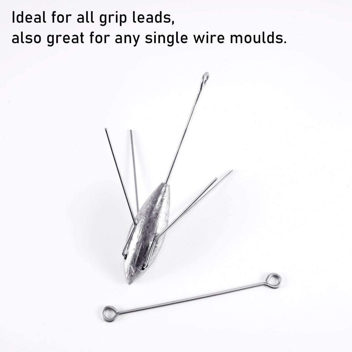 Dr.Fish 20/30/100 pcs Longtail Lead Loop Wires   2''  4'' - Dr.Fish Tackles