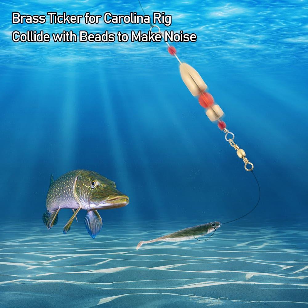 Dr.Fish 50pcs Brass Weights Sinkers 1/40oz - Dr.Fish Tackles