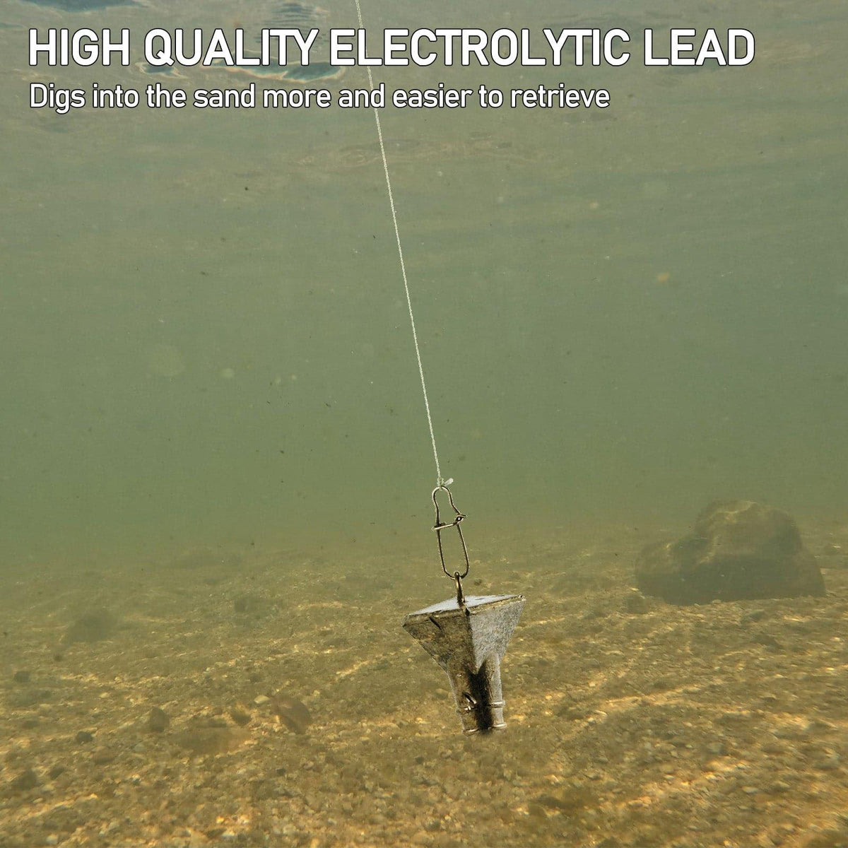 Dr.Fish 5pcs Storm Sinkers1 to 4oz - Dr.Fish Tackles