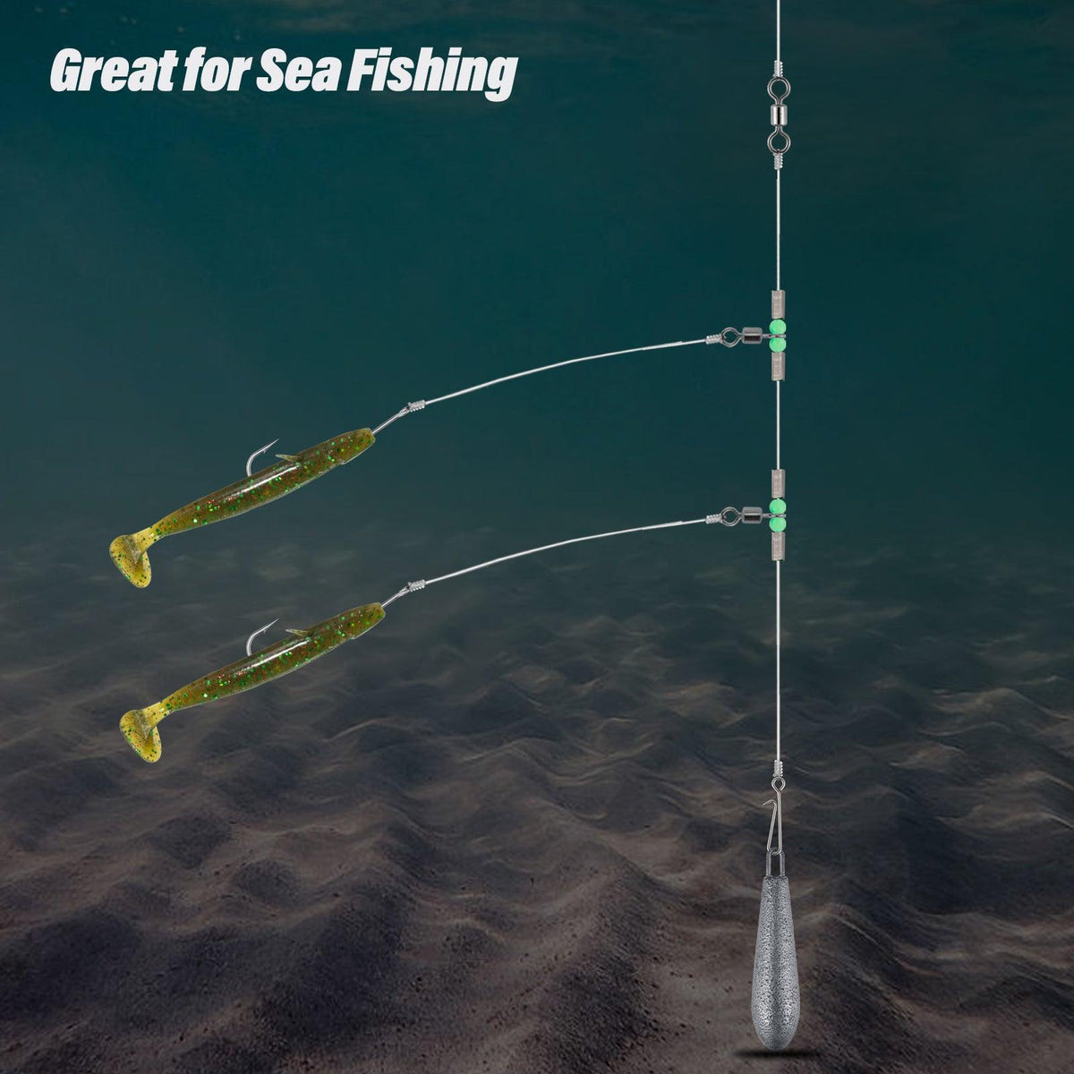 Dr.Fish 8/10/15pcs Sea Fishing Weight 30g-100g - Dr.Fish Tackles