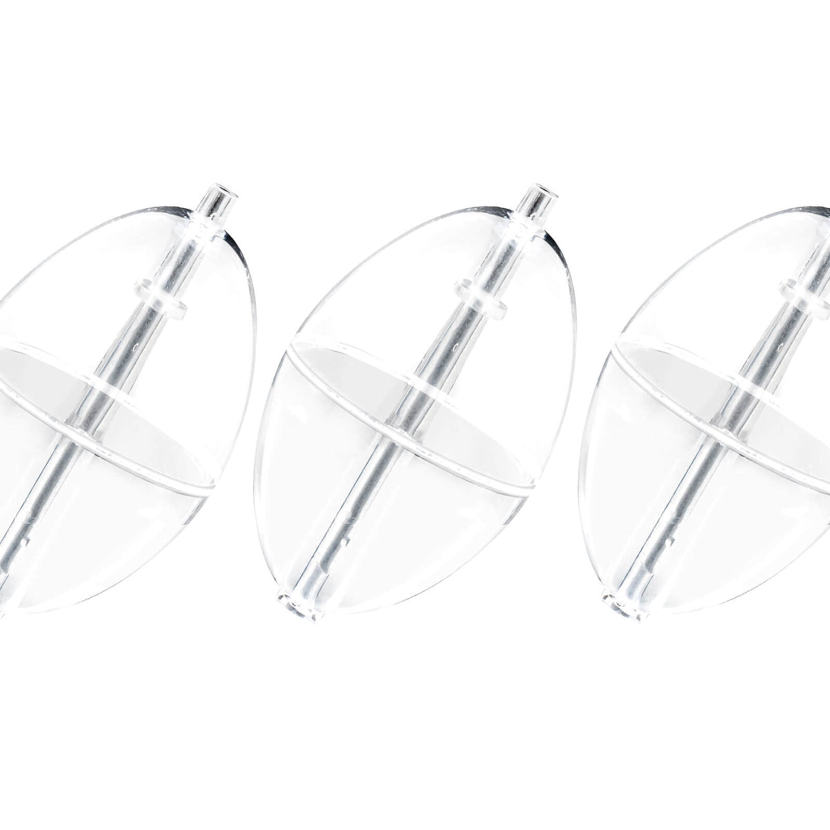 Dr.Fish 10pcs Fishing Slip Cast Floats 3 Sizes